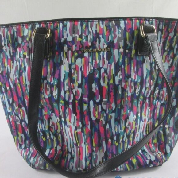 Euc Vera Bradley Watercolor Brushstrokes Large Ella Tote Bag - Picture 2 of 6